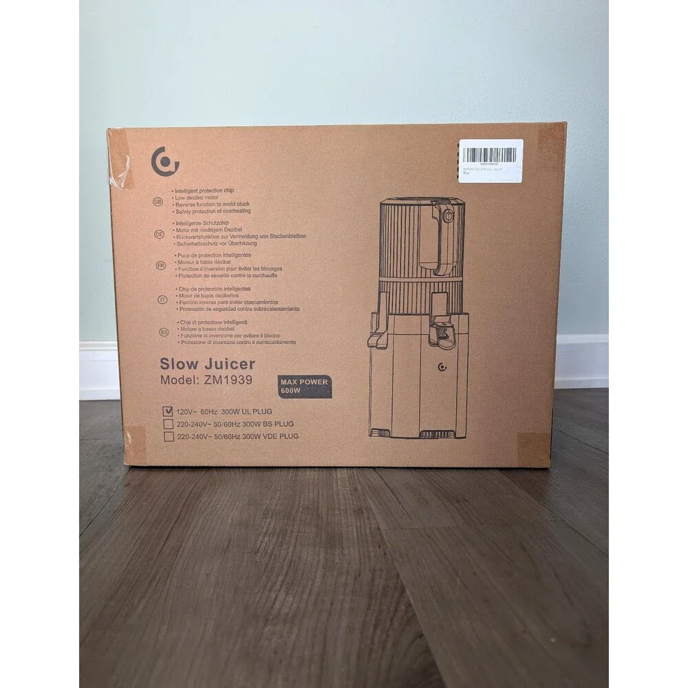 AMZCHEF Cold Press Juicer 6